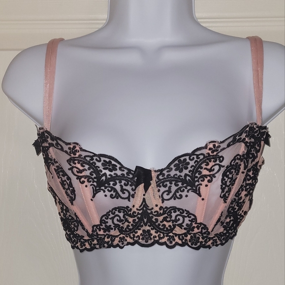 Beautiful Baroque Style Unlined VS Bra - Picture 3 of 3